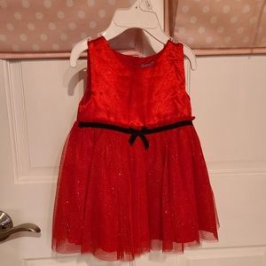NWOT Red Baby Party Dress